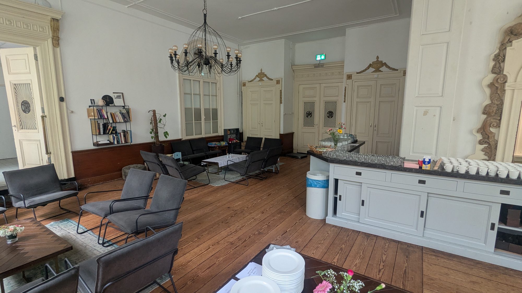 De refter met zithoek